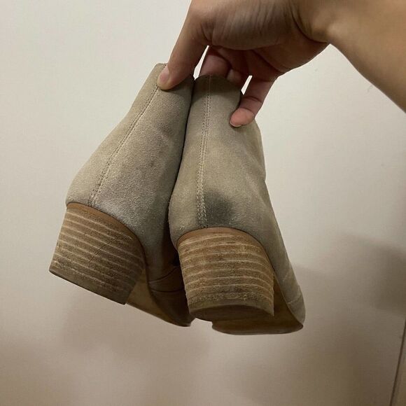 Soludos Lola tan leather point toe ankle booties size US 7 - Picture 9 of 9